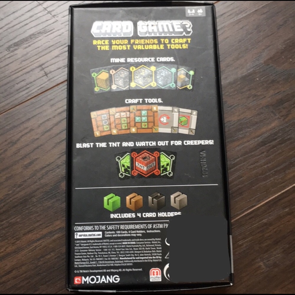 Minecraft Card Game - Picture 2 of 4